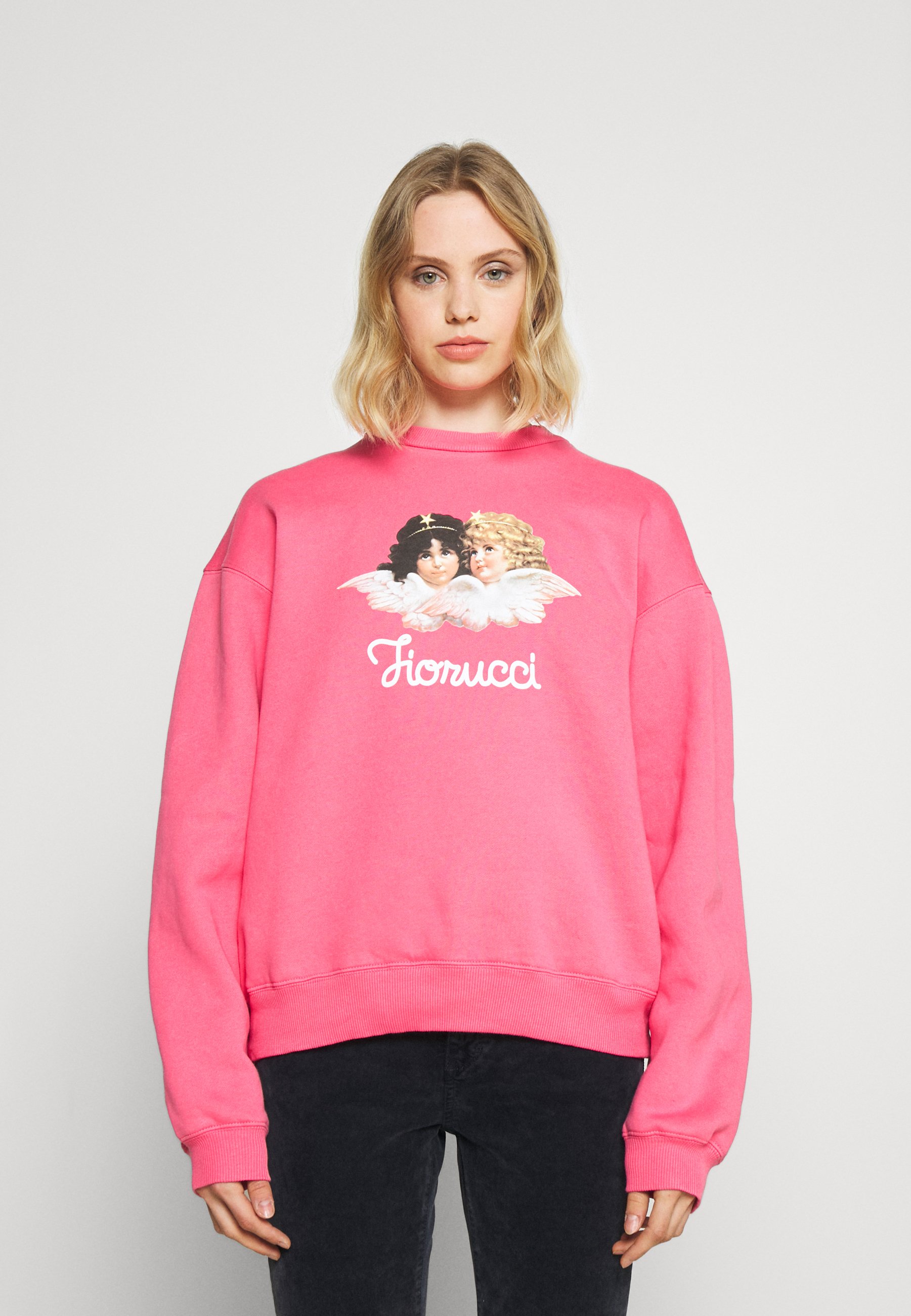 fiorucci pink sweatshirt