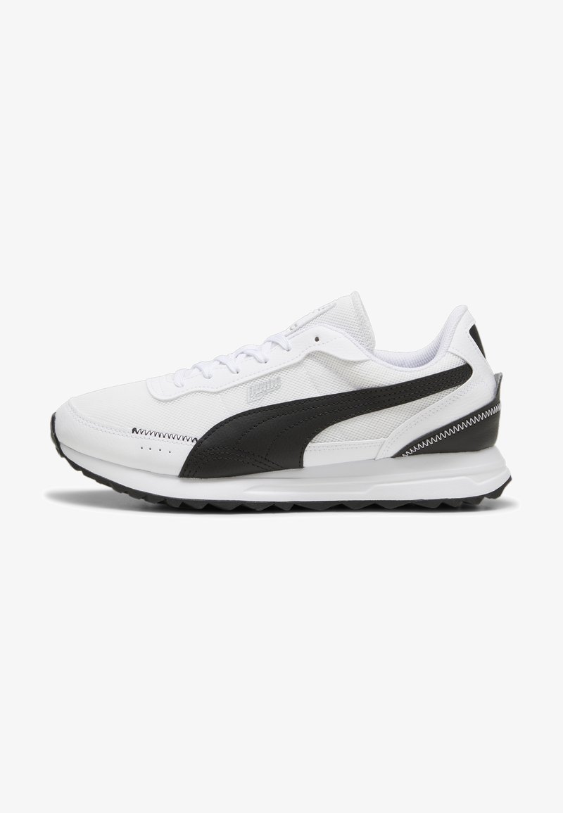 Puma ROAD RIDER LTH - Trainers - white black/white - Zalando.ie