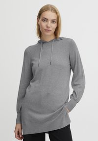 b.young - BYMMPIMBAH - Kapuzenpullover - mid grey melange Thumbnail-Bild 1