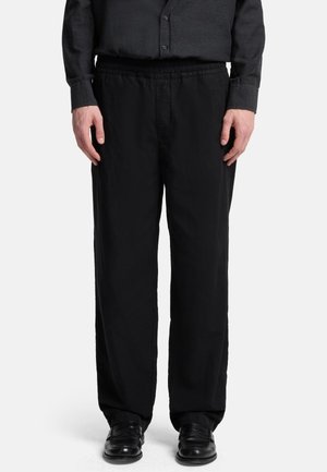 Stoffhose - black