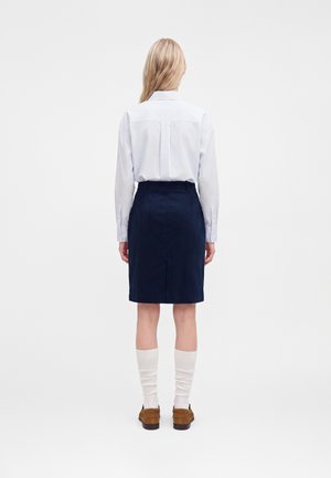 GANT Jupe crayon - evening blue