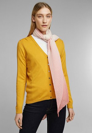 MIT PLISSEE-FALTEN - Scarf - nude