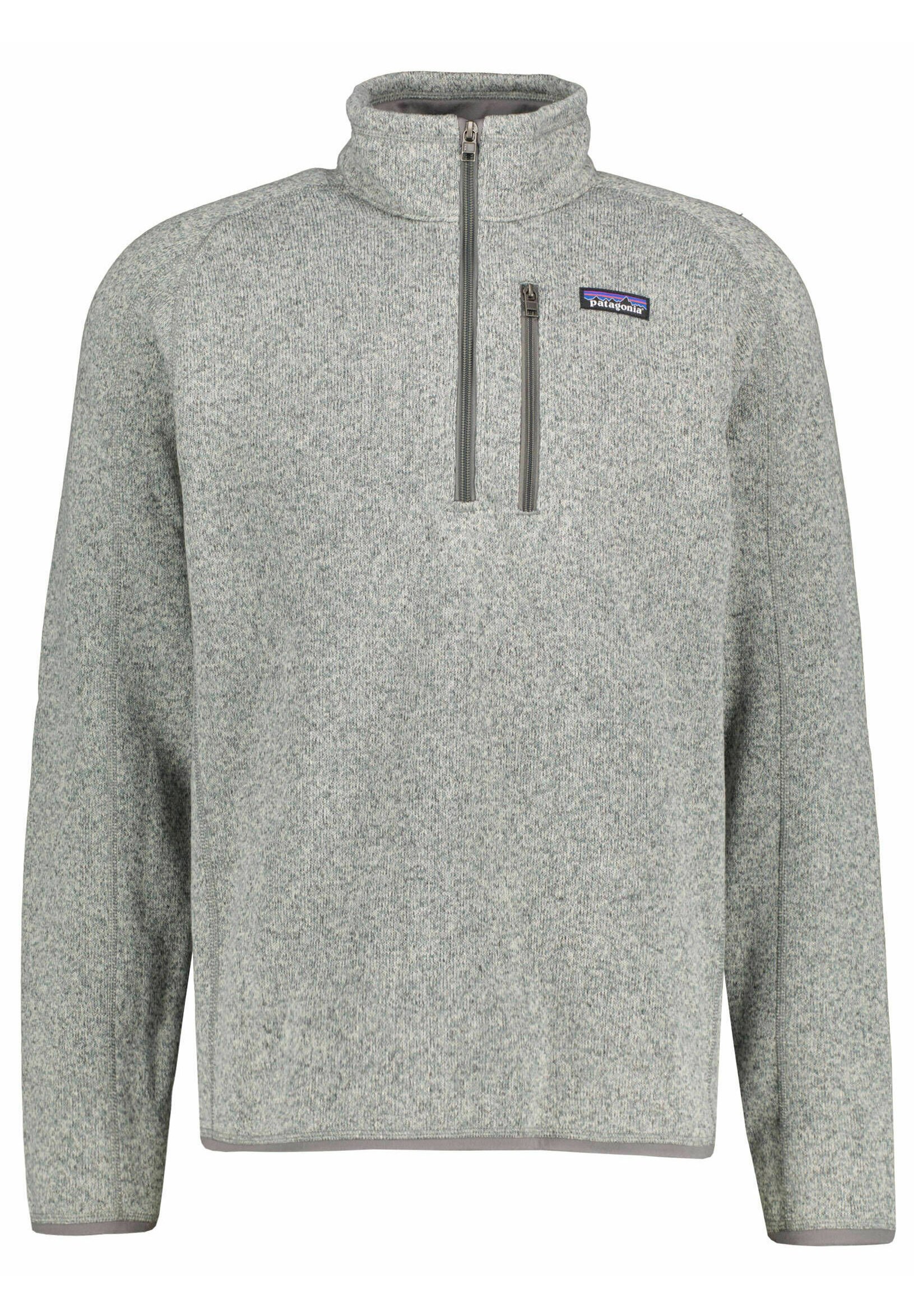 Patagonia BETTER SWEATER 1/4 ZIP Sweatshirt grau/anthracite