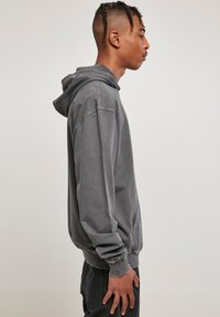 Urban Classics DISTRESSED  - Felpa con cappuccio - darkshadow