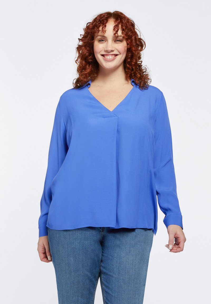 Fiorella Rubino Blouse lichtblauw