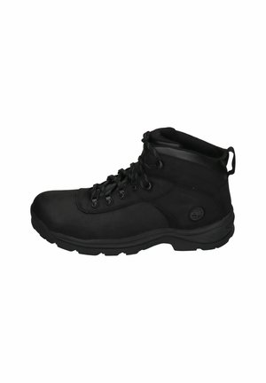 Schnürstiefelette - black
