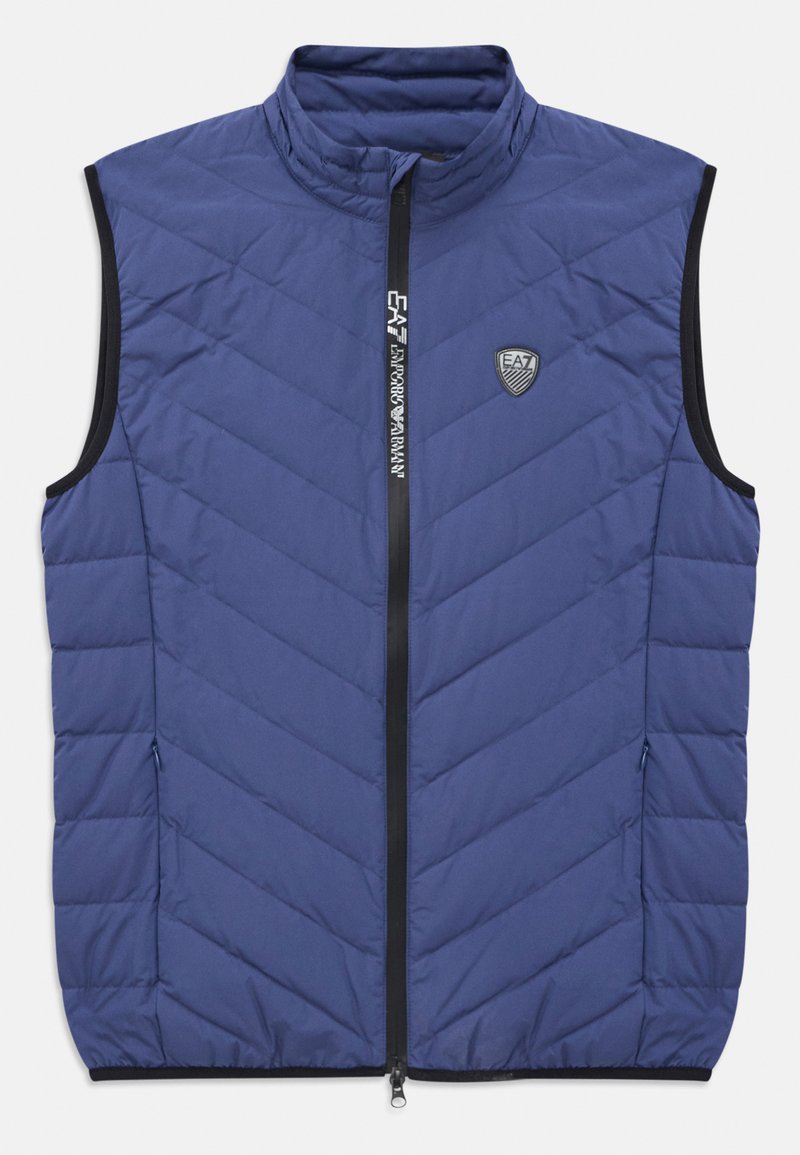 EA7 Emporio Armani Bodywarmer blauw EA7 Emporio Armani Bodywarmer blauw