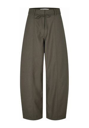 Second Female, BLINK NEW CARGO TROUSERS - Bukser - black olive