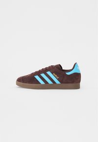 GAZELLE - Sneakers - shadow brown/sky rush/cloud white