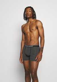 Icebreaker - MEN ANATOMICA BOXERS - Underkläder - gritstone heather Miniatyrbild 1