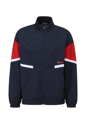Fila LOCHRISTI - Giacca leggera - black iris true red