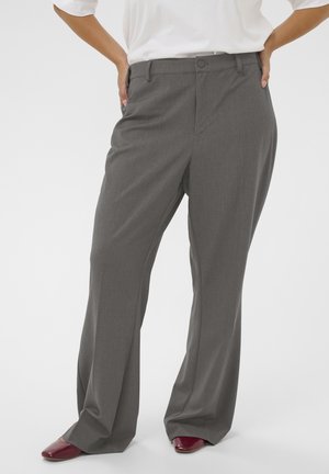 Pantalon classique - grey melange