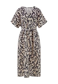hessnatur MIDI OVERSIZE - Freizeitkleid - schwarz