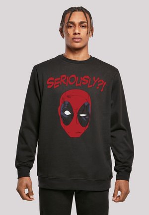MARVEL DEADPOOL SERIOUSLY - Sweatshirt - black