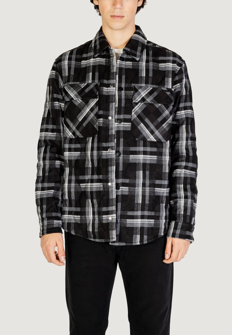 Gianni Lupo Veste mi-saison - black