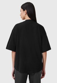 AllSaints FLOW EMB AMELIE - T-shirt med print - black