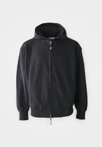 KALVINI HOODY - Jaka ar rāvējslēdzēju - black