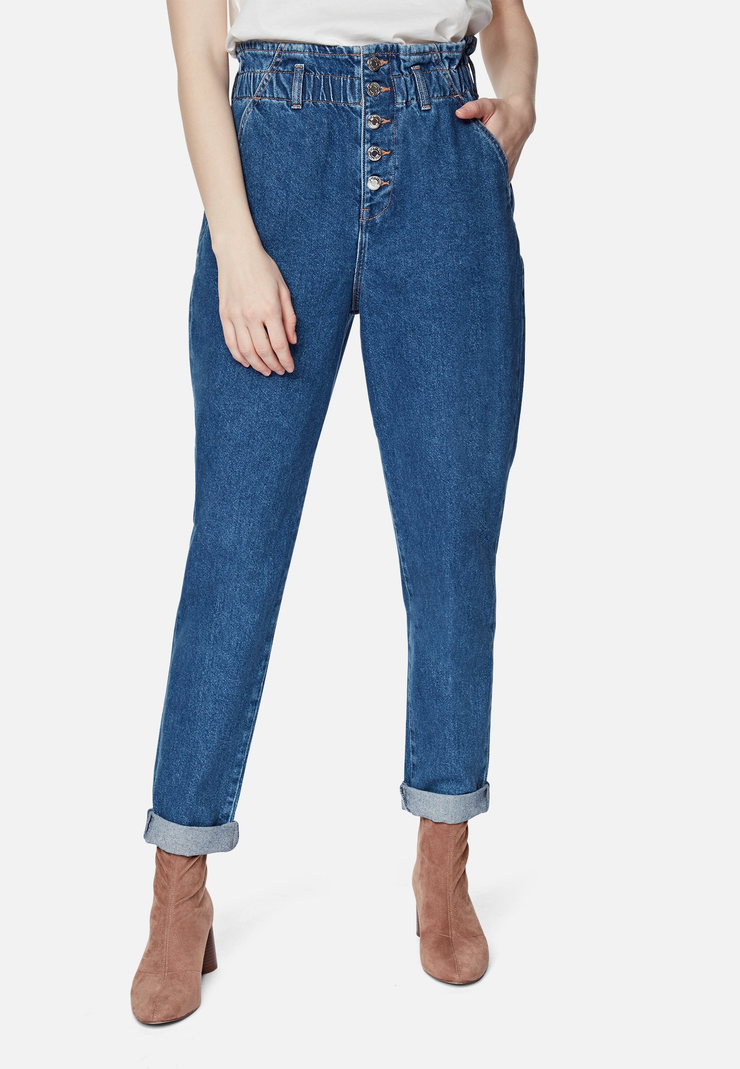 Mavi SHELLY - Jeans Tapered Fit - indigo blue denim/blue - Zalando.de