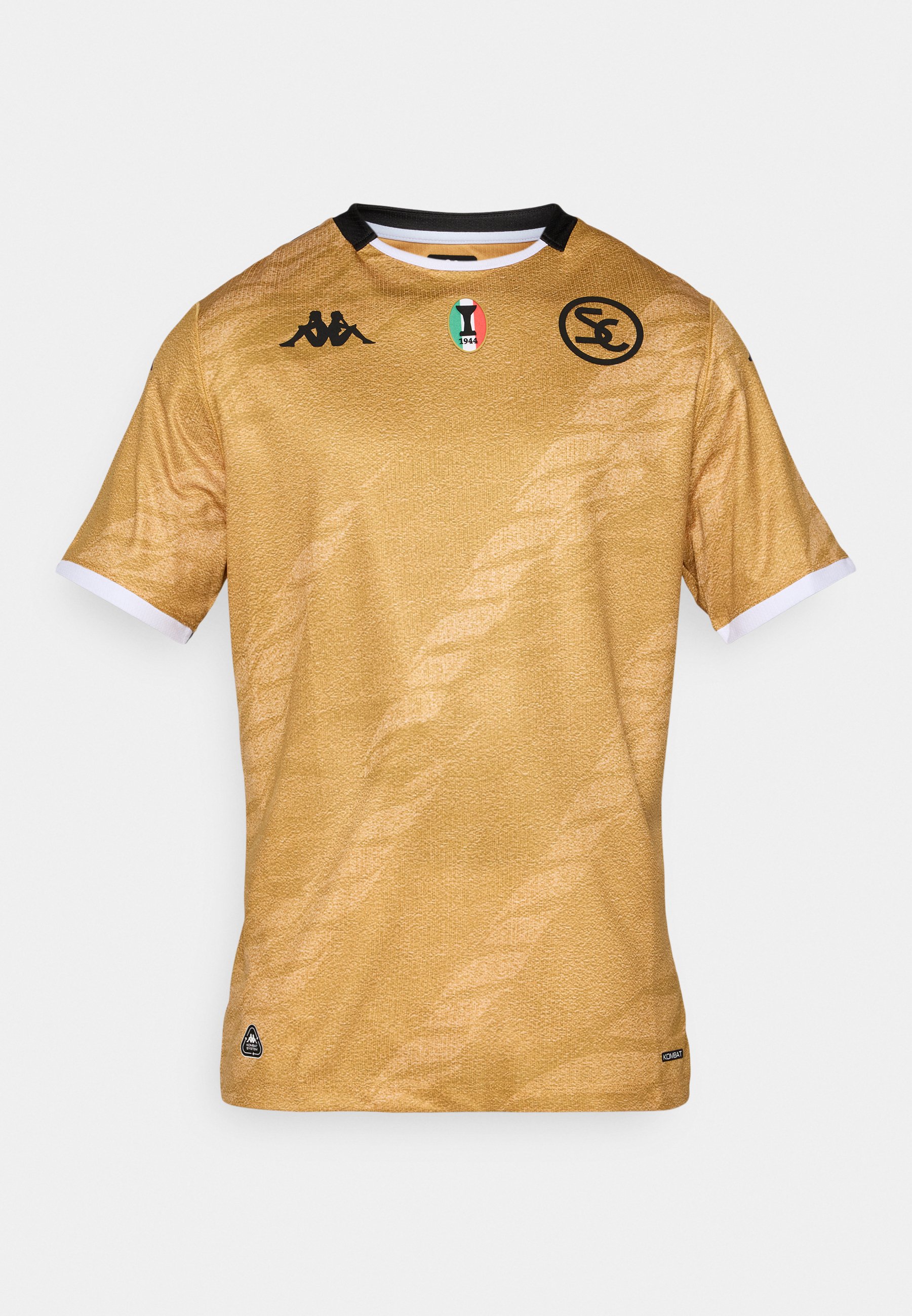 Kappa Gara KOMBAT THIRD SPEZIA - Sports T-shirt - yellow gold