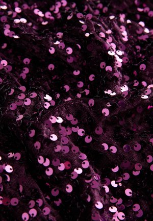 Next REGULAR FIT - Gonna a campana - berry red velour sequin