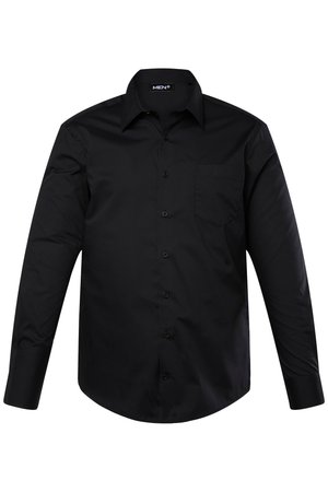Men Plus, LANGARM EASYCARE KENTKRAGEN COMFORT FIT - Business skjorter - black
