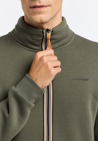 Ragwear Felpa con zip - dark olive