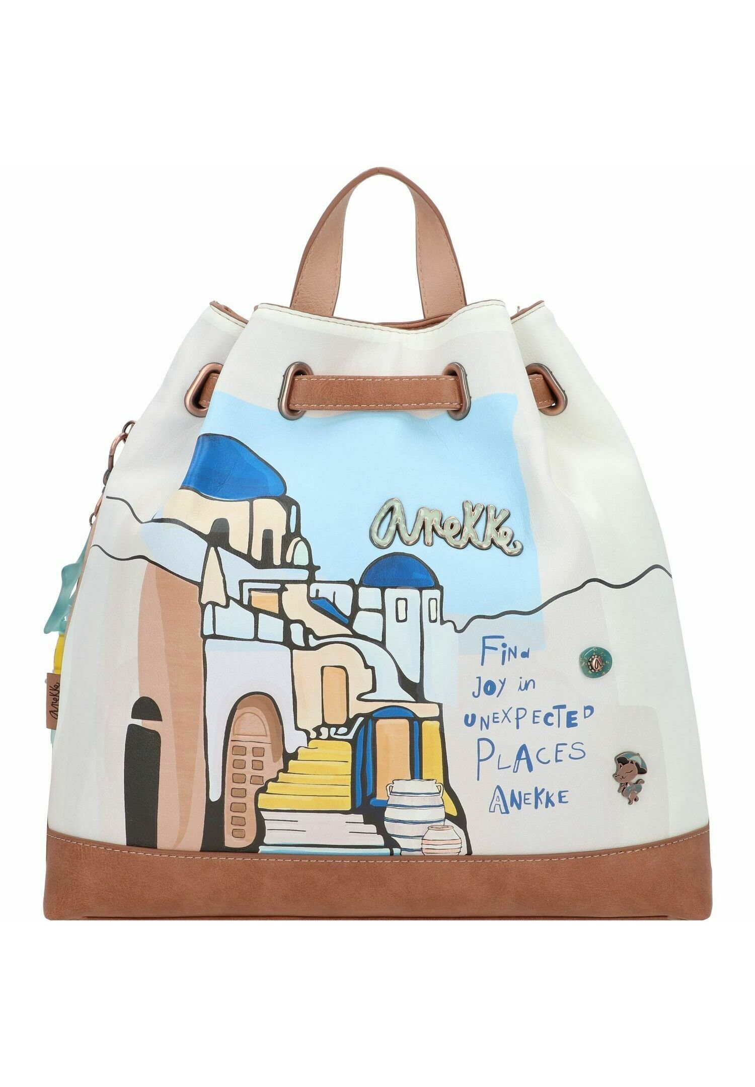 Anekke City Backpack Mademoiselle - Multicolor Rucksack 30x27x8cm