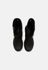 Tommy Hilfiger DOUBLE BUCKLE - Platform ankle boots - black