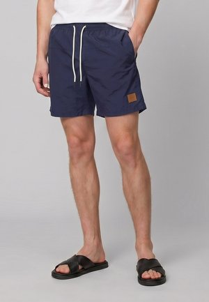 Urban Classics, BLOCK SWIM SHORTS - Short de bain - blk blk nvy nvy