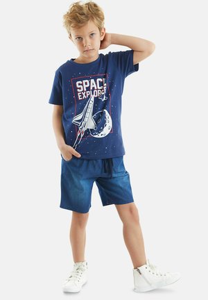 SET SPACE EXPLORER - Denim shorts - mehrfarbig