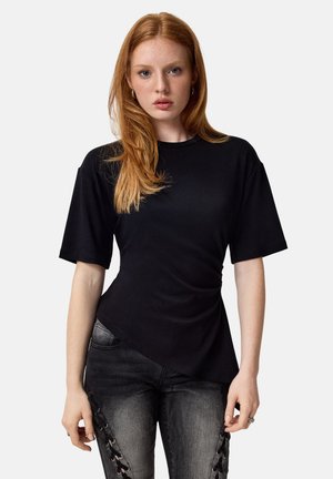 House, SCHLICHTES T-SHIRT - Print T-shirt - black