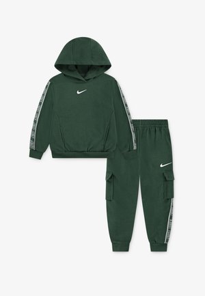 Nike Sportswear JOGGER TAPING UNISEX SET - Sweat à capuche - fir
