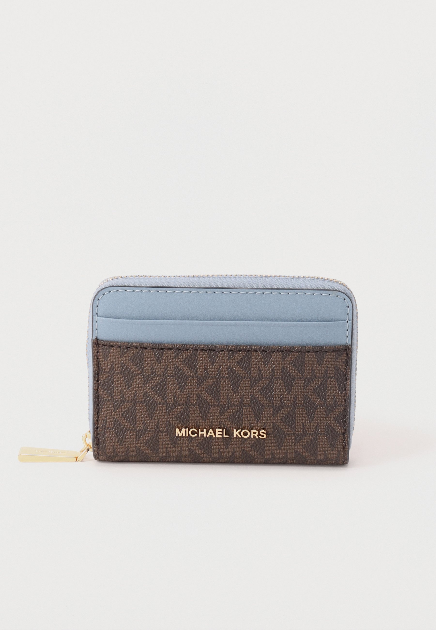 MICHAEL Michael Kors JET COIN CARD CASE - Portofel - brown/blue