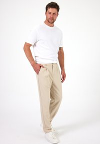Just Like You WITH ELACTIC WAIST - Broek - beige