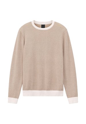 RUNDHALS AUS REINER  - Jumper - braun