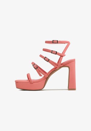 DeeZee, DEEZEE SANDALS Y558-6 - Sandalen met hoge hak - pink