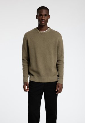 SLHHENNY RELAXED CREW NECK - Jumper - kalamata
