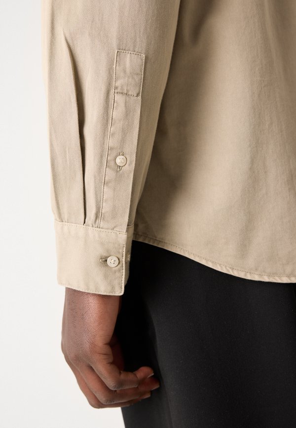 GARMENT DYED SHIRT - Shirt - aluminum4