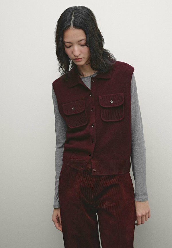 CROPPED WITH POCKETS  - Weste