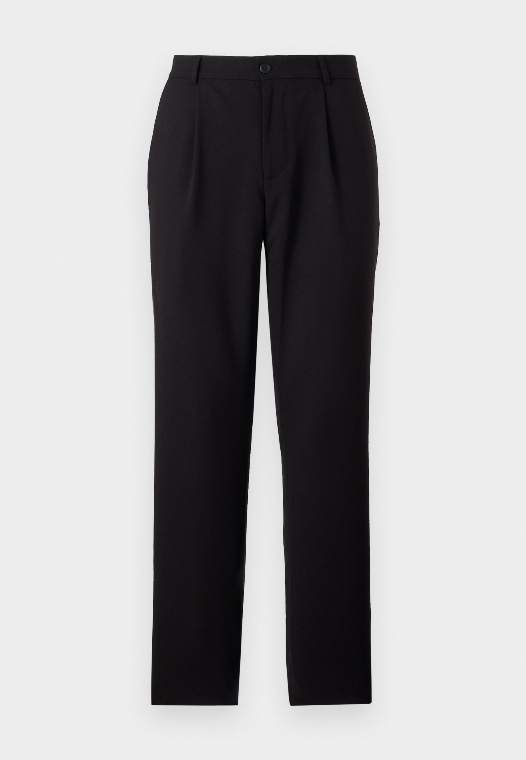 TAPERED PLEATED TROUSERS - Trousers - Product Details