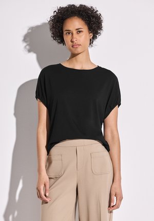 Basic T-shirt - schwarz