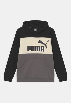 COLORBLOCK HOODIE UNISEX - Luvtröja - black