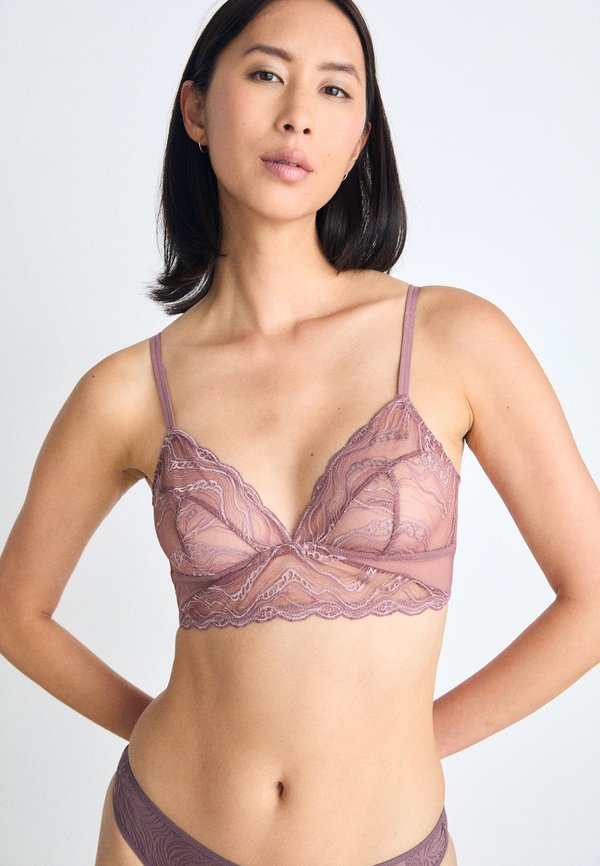 UNLINED TRIANGLE SENSUAL STRETCH LACE - Triangle bra