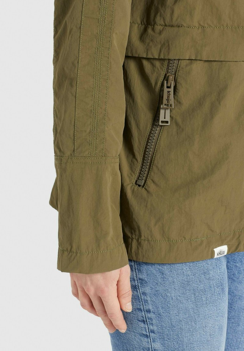 Damen Leichte Jacken | khujo ZAHIRA2 Übergangsjacke khaki - GM52137 Damen Leichte Jacken | khujo ZAHIRA2 Übergangsjacke khaki - GM52137