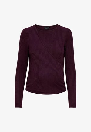 ONLY MATERNITY, TOP OLMKAILA TOP - T-shirt à manches longues - fig