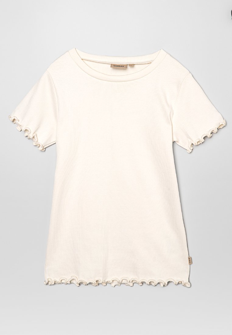 Wheat T-shirt basic crème Wheat T-shirt basic crème