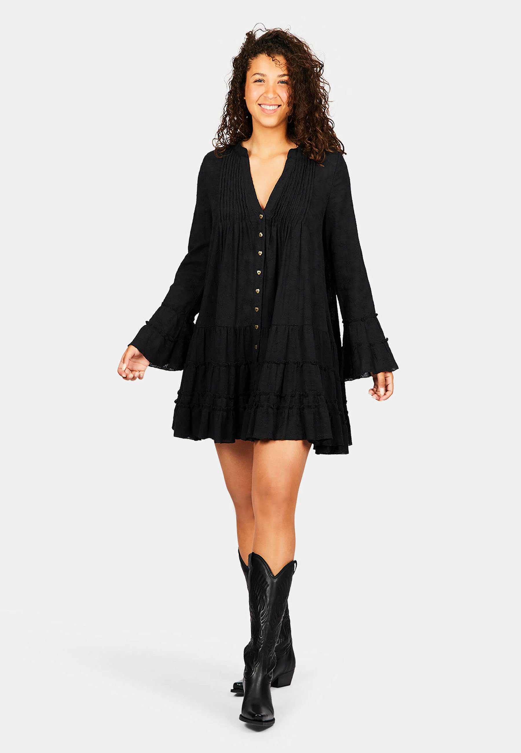 Isla Ibiza Bonita Jurk - black/zwart - Zalando.be