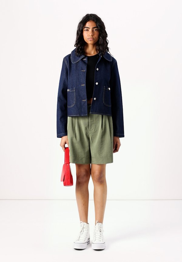 ONLBELLA COLLAR POCKET JACKET - Denim jacket3