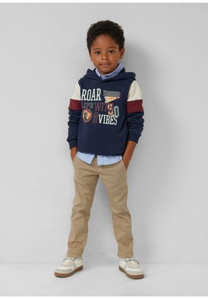 s.Oliver, SWEATSHIRT - Felpa con cappuccio - navy