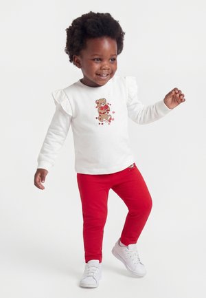 MOSCHINO, SET - T-shirt à manches longues - cloud/poppy red